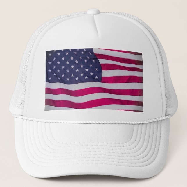 Gorra De Camionero American Flag cap (Anverso)