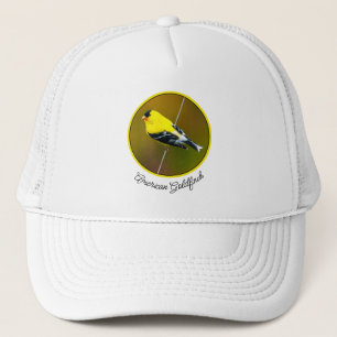 Gorra De Camionero American Goldfinch - Fotografía original