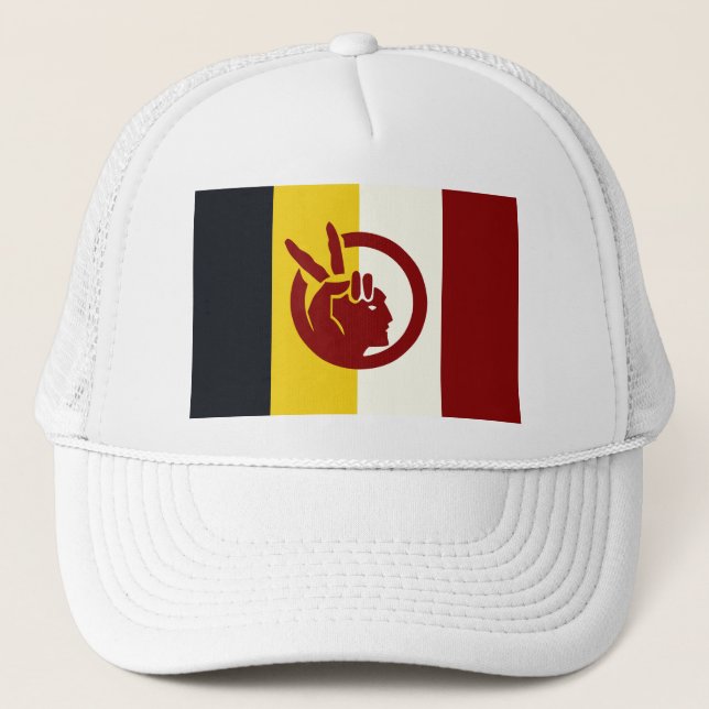 Gorra De Camionero American Indian Movement  (Anverso)