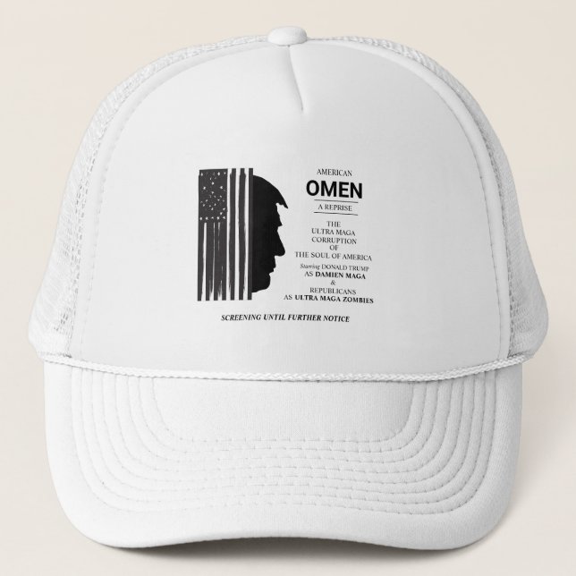 Gorra De Camionero American Omen (Anverso)