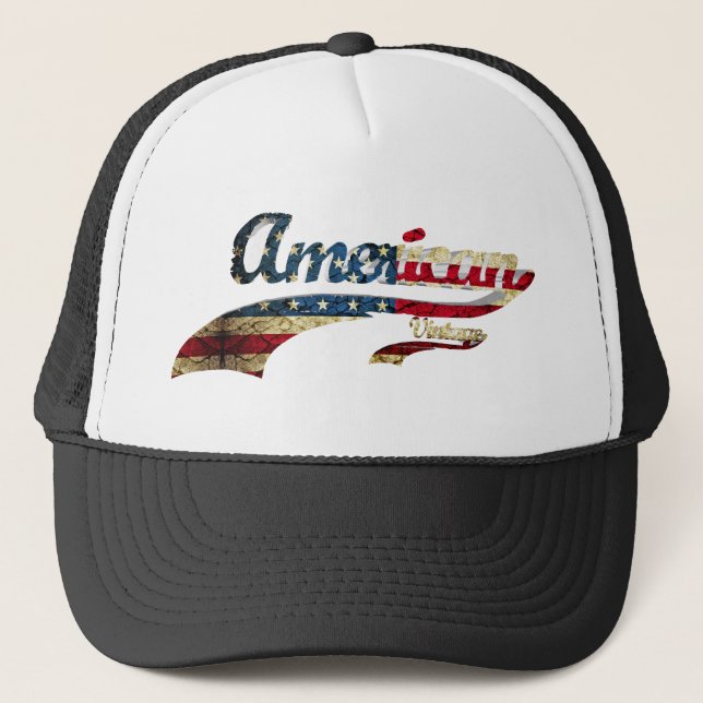 Gorra De Camionero American Vintage (Anverso)