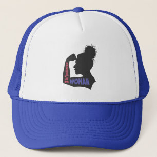 Gorra De Camionero American Woman dark gray