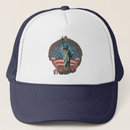 Gorra De Camionero Americano.