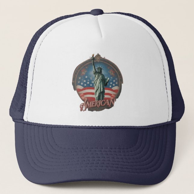Gorra De Camionero Americano. (Anverso)