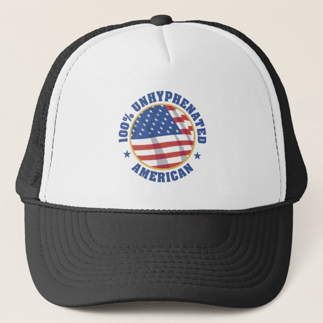 Gorra De Camionero Americano del 100% (Anverso)