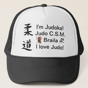 Gorra De Camionero ¡Americano del stil de Sapca soy Judoka! ¡Amo