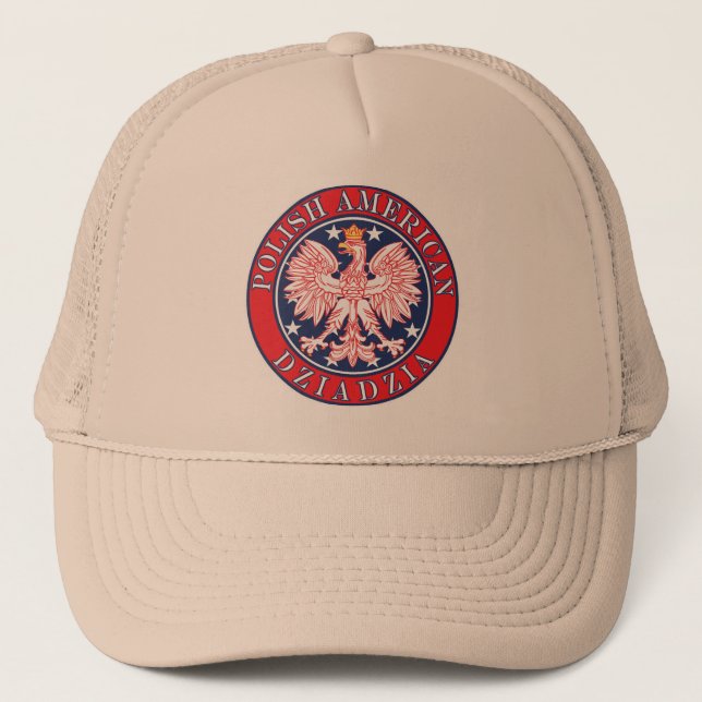Gorra De Camionero Americano polaco Dziadzia (Anverso)