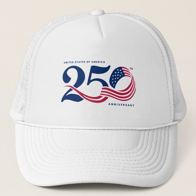 Gorra De Camionero America's 250th Anniversary (Anverso)