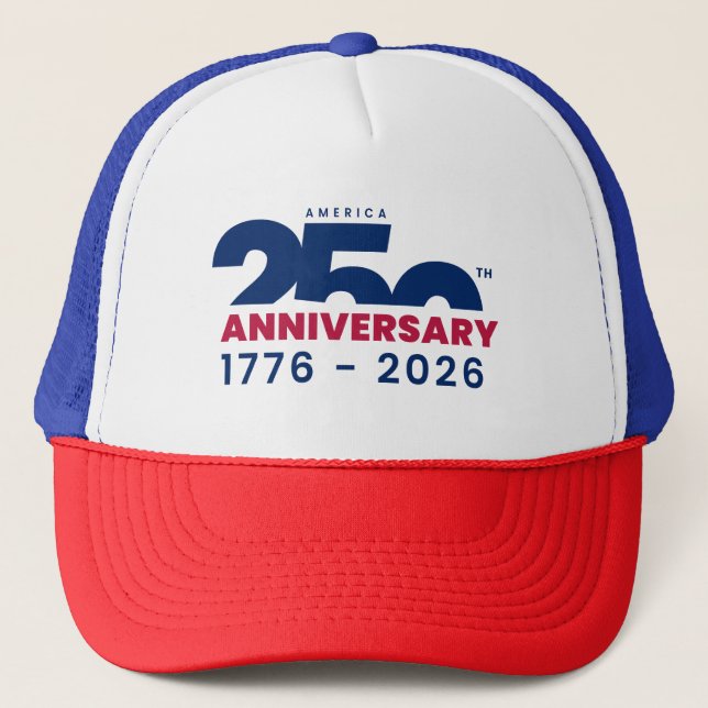 Gorra De Camionero America's 250th anniversary (Anverso)