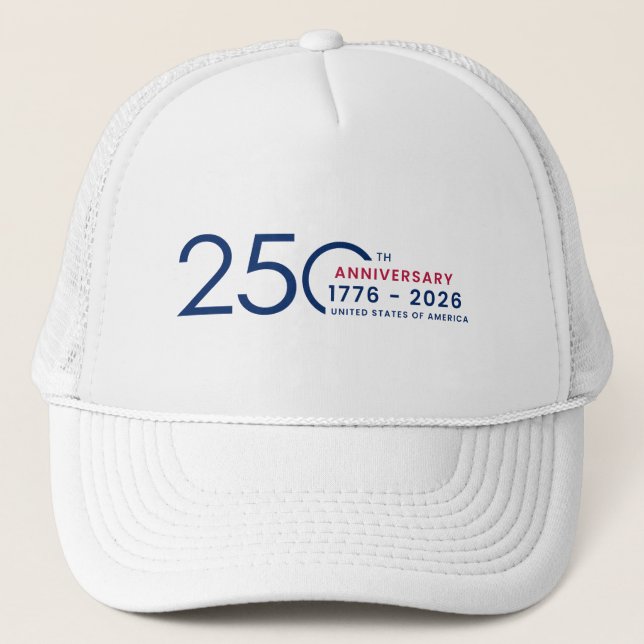 Gorra De Camionero America's 250th Anniversary (Anverso)
