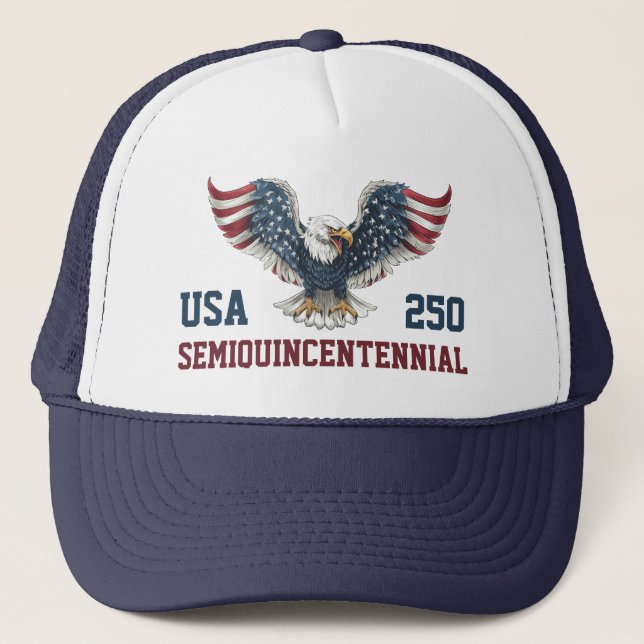 Gorra De Camionero America's 250th Anniversary Semiquincentennial (Anverso)