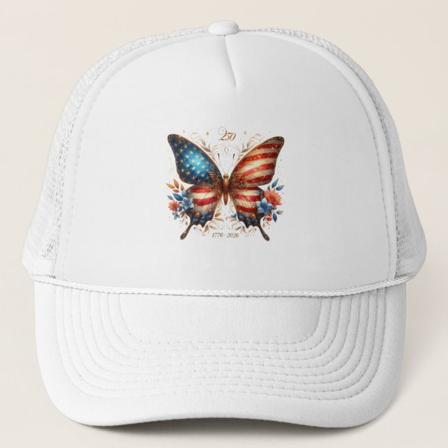 Gorra De Camionero America's 250th Birthday Anniversary 1776 2026 (Anverso)