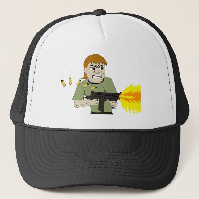 Gorra De Camionero ametrallador (Anverso)