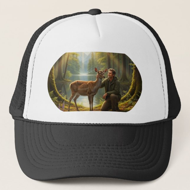 Gorra De Camionero amigo del bosque (Anverso)