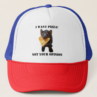 Gorra De Camionero amigo el estable " Quiero PIZZA no tu opinión "