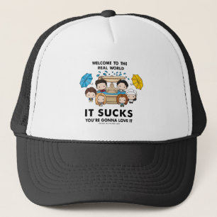 Gorra De Camionero AMIGOS™ Bienvenidos a la teoría de la teoría del