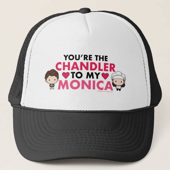 Gorra De Camionero AMIGOS™ | Eres el Chandler de mi Monica (Anverso)