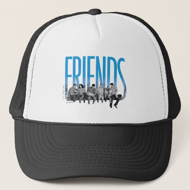 Gorra De Camionero AMIGOS™ | La banda (Anverso)