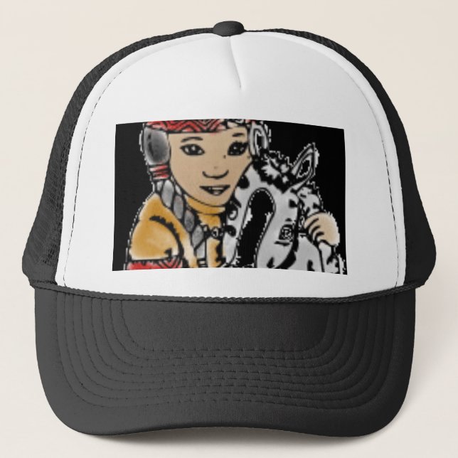 Gorra De Camionero Amigos nativos (Anverso)