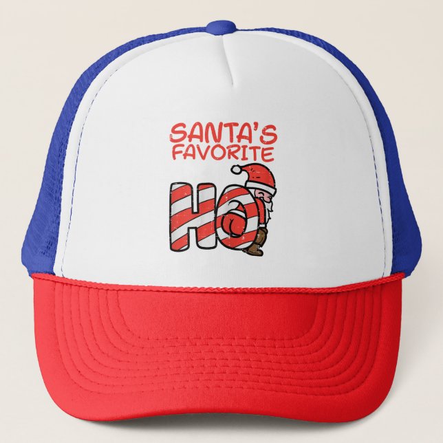 Gorra De Camionero Amigos Navidades adultos graciosos favoritos Navid (Anverso)