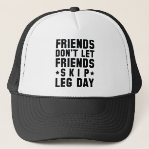 Gorra De Camionero Amigos que no permiten a los amigos saltarse el dí