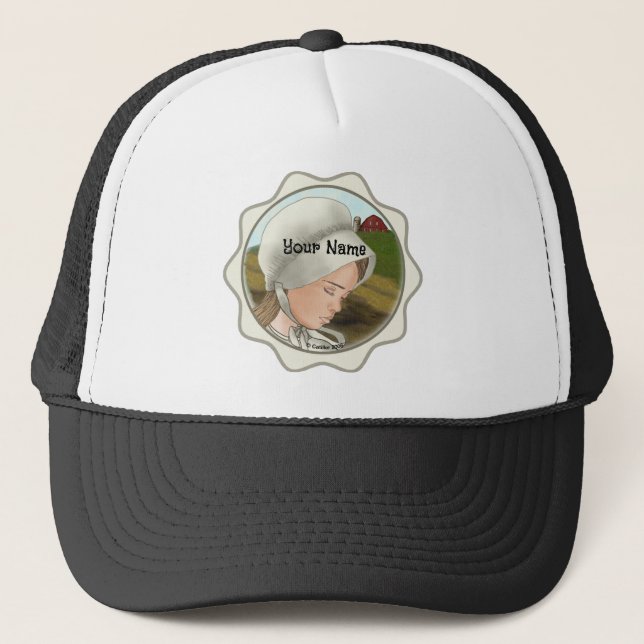 Gorra De Camionero Amish Chica Bonnet (Anverso)