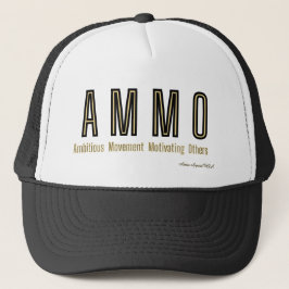 Gorra De Camionero Ammo Apparel acrónimo estadounidense