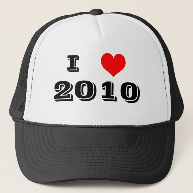 Gorra De Camionero amo 2010 (Anverso)