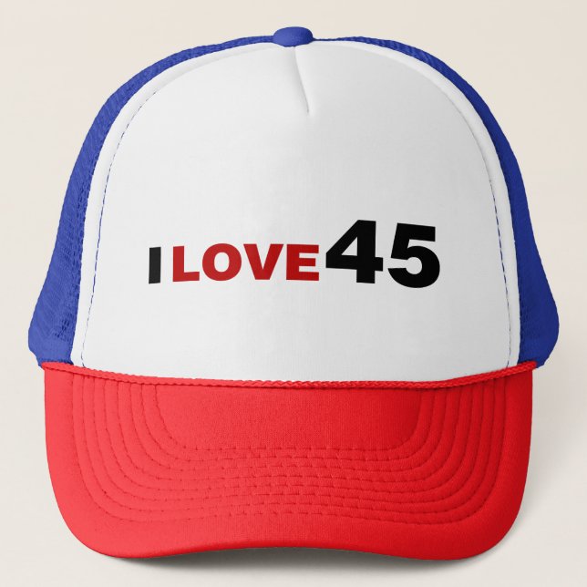 Gorra De Camionero Amo 45 (Anverso)