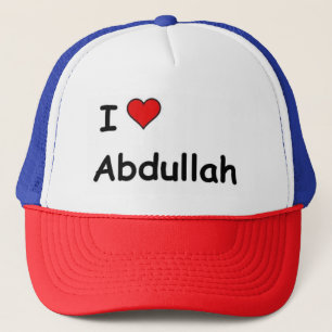 Gorra De Camionero Amo A Abdullah