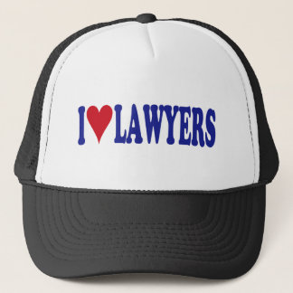 Gorra De Camionero Amo a abogados