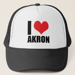 Gorra De Camionero Amo a Akron