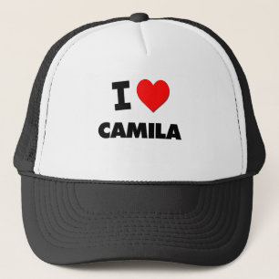 Gorra De Camionero Amo a Camila