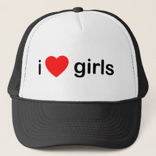 Gorra De Camionero Amo a chicas