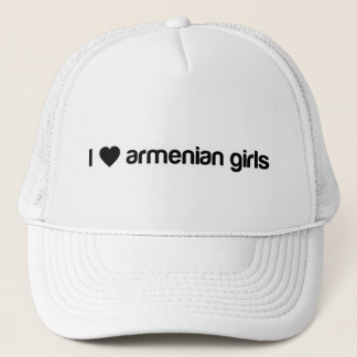Gorra De Camionero Amo a chicas armenios