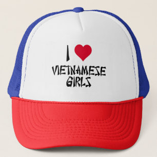 Gorra De Camionero Amo a chicas vietnamitas