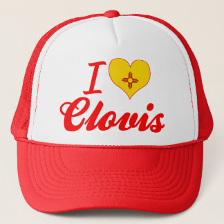 Gorra De Camionero Amo a Clovis, New México