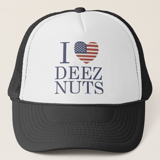 Gorra De Camionero Amo a Deez Nueces (Anverso)