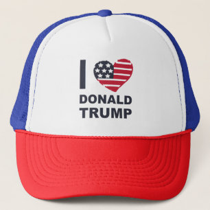 Gorra De Camionero Amo a Donald Trump