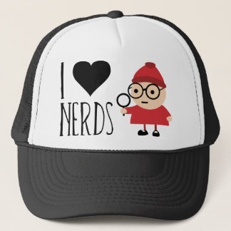 Gorra De Camionero Amo a empollones