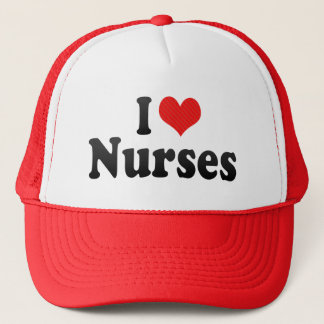 Gorra De Camionero Amo a enfermeras