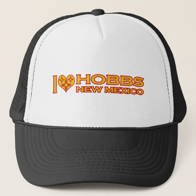Gorra De Camionero Amo a Hobbs, nanómetro (Anverso)