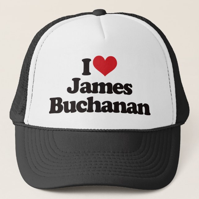 Gorra De Camionero Amo a James Buchanan (Anverso)
