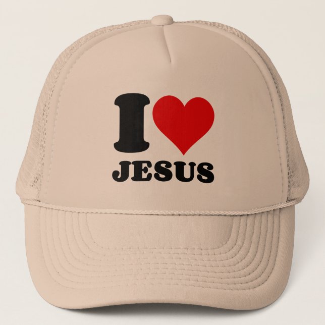 Gorra De Camionero amo a jesus (Anverso)