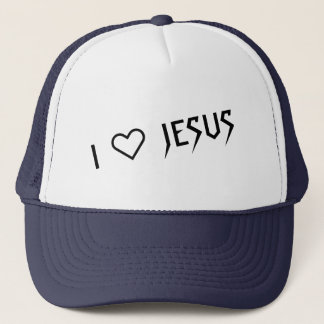 GORRA DE CAMIONERO "AMO A JESÚS" DE 303TATTOO