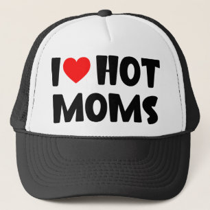 Gorra De Camionero Amo a las mamás calientes