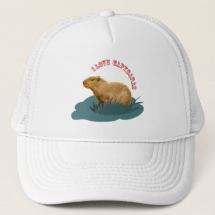 Gorra De Camionero Amo a los carpinchos