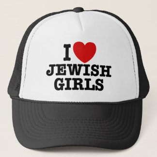 Gorra De Camionero Amo a los Chicas judíos