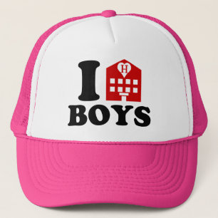 Gorra De Camionero Amo a los chicos del hotel