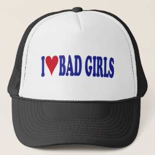 Gorra De Camionero Amo a malos chicas